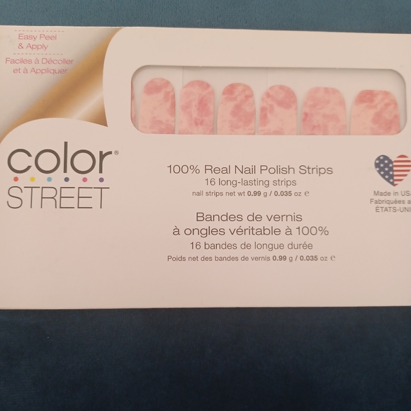 Other - Color Street Nail Polish Strips - Blushing Rose Quartz